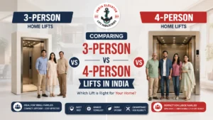 3-Person Home Lifts vs 4-Person Lifts