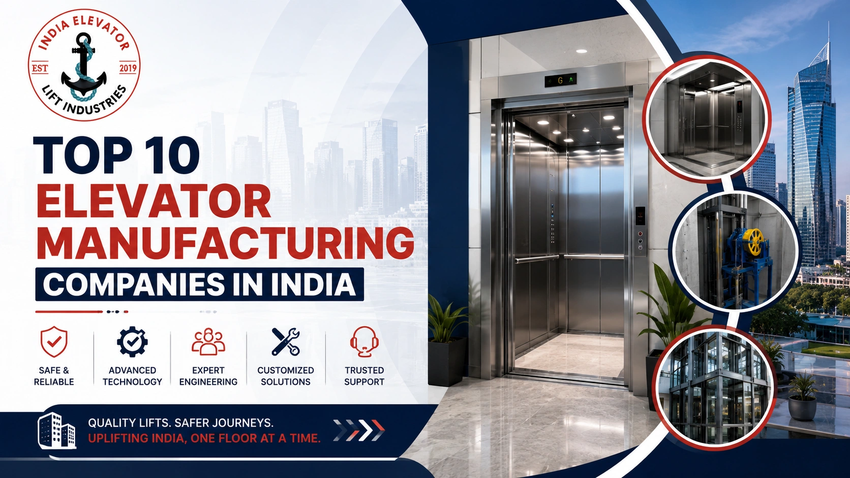 You are currently viewing Top 10 Elevator Manufacturing Companies In India